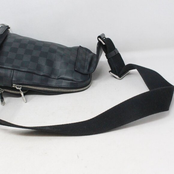 Louis Vuitton #GLDZU3 Damier Graphite Avenue Slingback Bag - Picture 6 of 8